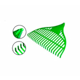 Vassoura de Plástico para Jardim